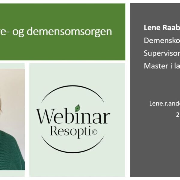 Kultur i ældre- og demensomsorgen