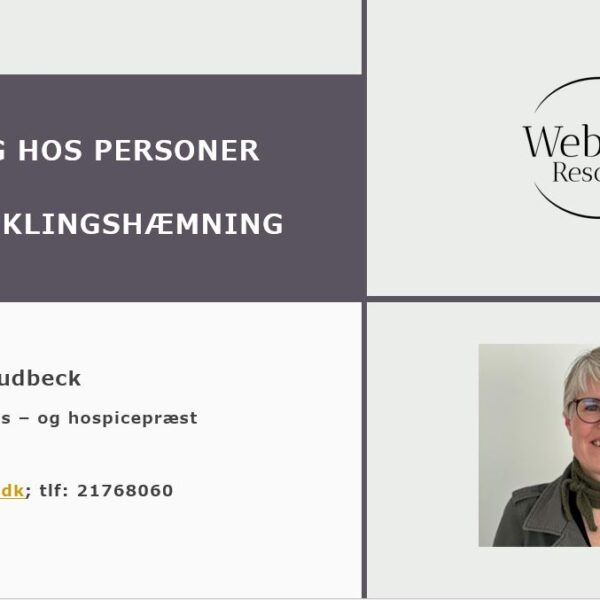 Sorg hos personer med udviklingshæmning