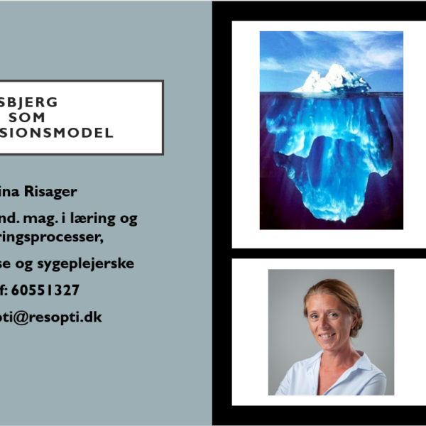 Isbjerg – som faglig refleksionsmodel