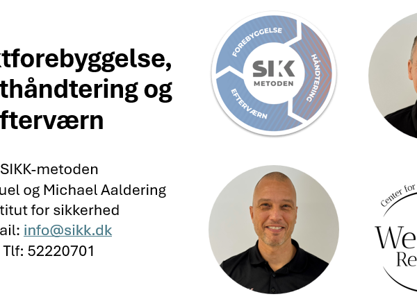 Konfliktforebyggelse, -håndtering og efterværn
